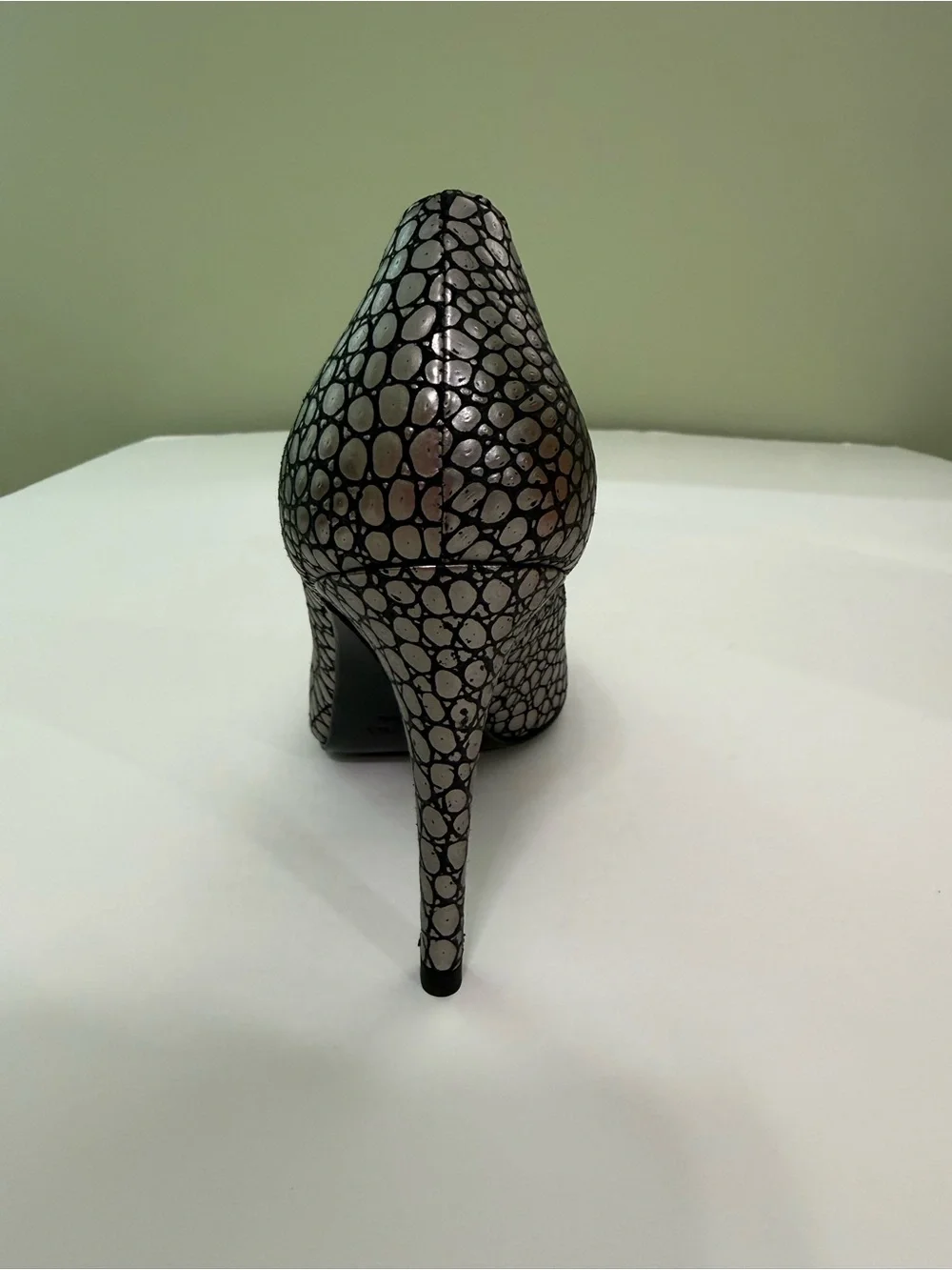 NEW D. Lacquaniti pumps heels woman 6 limited edition handmade Italy Luxery